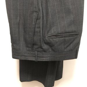 Men’s R46- W41 grey pinstripe suit- jacket and pants